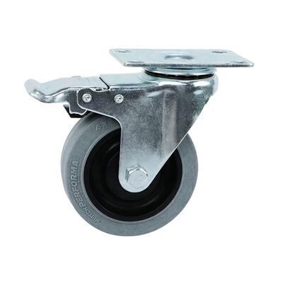 CE Certified Trolley Wheels Heavy Duty Height Range 90mm 125mm Ideal for Trolley Cart Industrial and Heavy Load Handling