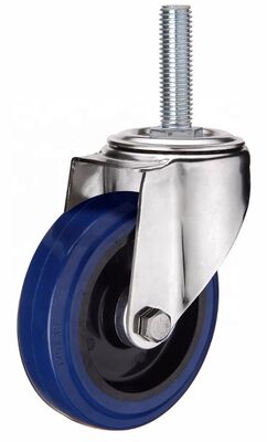 Customable Industrial Rubber Caster Non Marking Tread Type Heavy Load Wheels Designed for Industrial and Material Handling