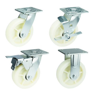 ISO9001 FP 5 Inch Heavy Duty Trolley Wheels With Ball Bearing