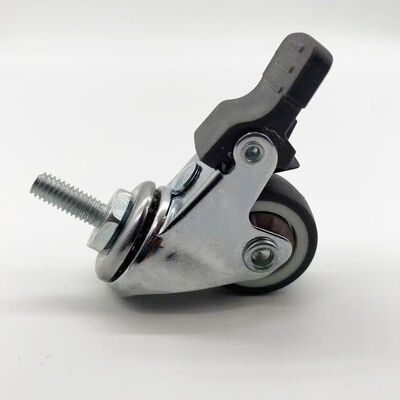 Blue Rubber Casters Steel Housing Customable Industrial Grade Durable Heavy Duty Replacement Wheels for Equipment and Machinery