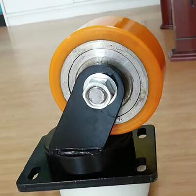 Rodas de borracha de aço 2 4 5 Rodas de borracha com freio Soluções de mobilidade duráveis de classe industrial