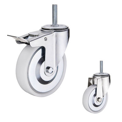 3inch 110lbs Loading Industrial Casters With Dust Covers